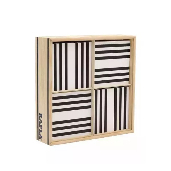 KAPLA |BLACK AND WHITE CASE - 黑白組 (100入) 