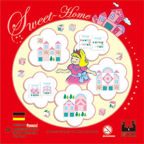 德國PEWACO益智玩具【美麗的城堡Sweet Home】 