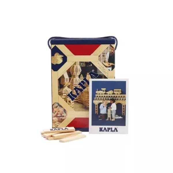 KAPLA精靈積木-原木積木盒(基本款)200PCS(天然松木益智操作積木) 