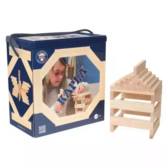 KAPLA |原色 120 BOX (120入)(KAPLA 120片積木盒) KAPLA |原色 120 BOX (120入)(KAPLA 120片積木盒)
