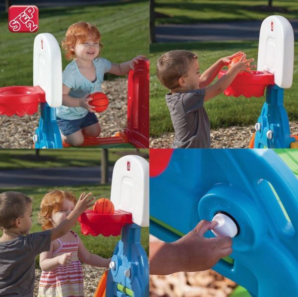 【美國 STEP2】運動攀爬滑梯 