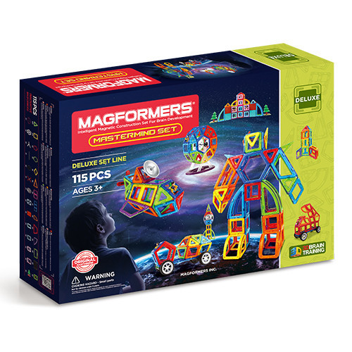 MAGFORMERS磁性建構片-創意思考115片裝 