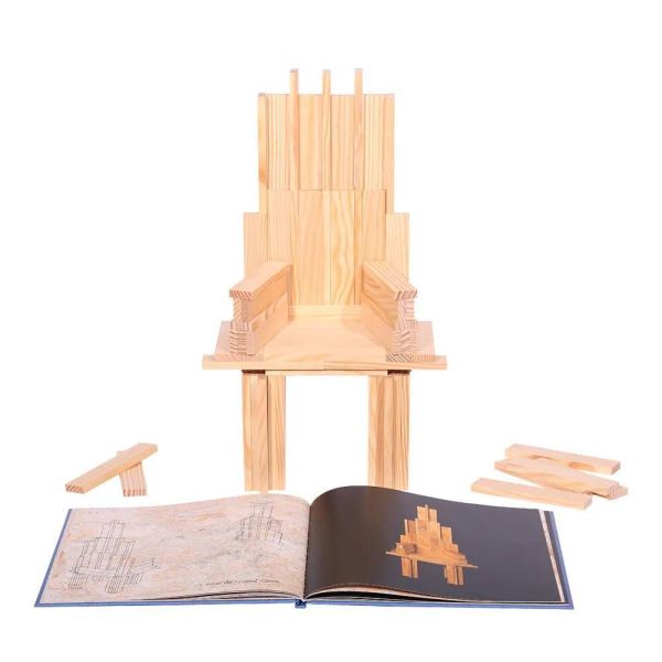 KAPLA 作品書-高階建築 (9Y+) 藍 