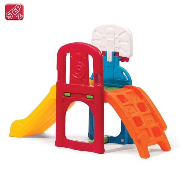 【美國 STEP2】運動攀爬滑梯 