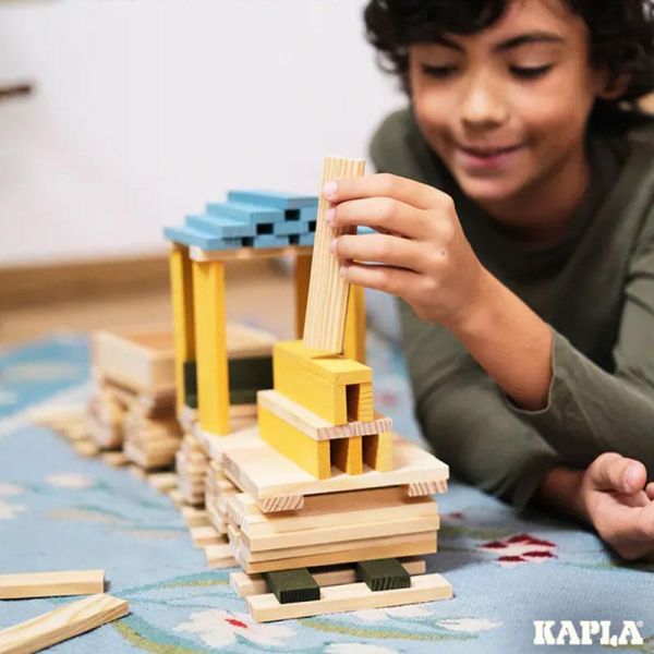 KAPLA｜120 BOX - 四色(冷色) 120入(KAPLA 120片積木盒) KAPLA｜120 BOX - 四色(冷色) 120入(KAPLA 120片積木盒)