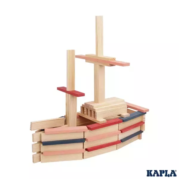 KAPLA｜120 BOX - 四色(暖色) 120入(KAPLA 120片積木盒) KAPLA｜120 BOX - 四色(暖色) 120入(KAPLA 120片積木盒)