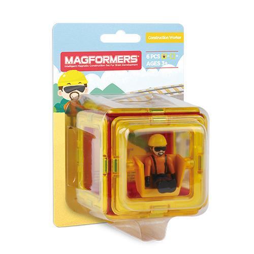 MAGFORMERS磁性建構片-人偶 