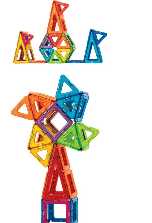 MAGFORMERS磁性建構片-藍桶40片裝 