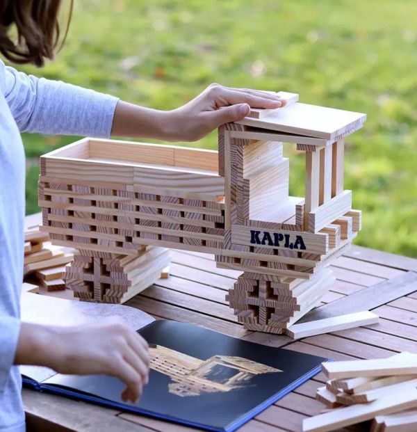 KAPLA 作品書-高階建築 (9Y+) 藍 