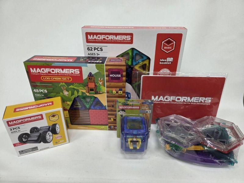 MAGFORMERS磁性建構片-創意思考126片裝(優惠組合) 