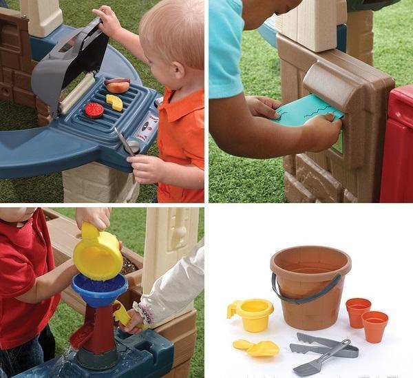 【美國 STEP2】烤肉戲水小屋 