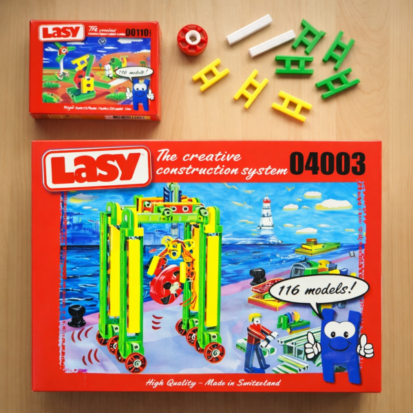 瑞士原廠LASY 4003基本組買大送小再送收納箱 