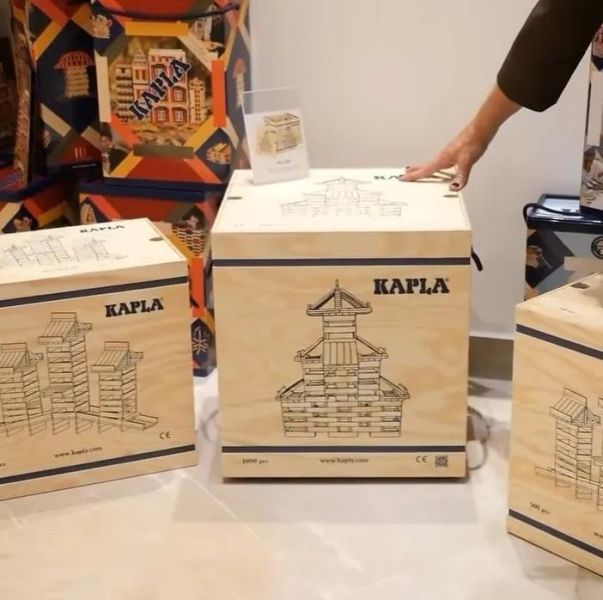 KAPLA原色積木500 PACK(500入附木箱)原廠公司貨 年中慶優惠 精靈積木 原木積木 
