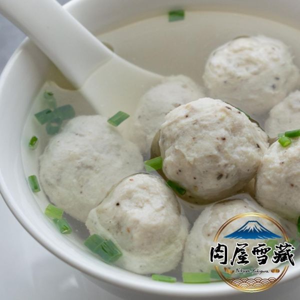 【肉屋雪藏】虱目魚丸 虱目魚丸、肉屋雪藏、台南名產、洽通魚丸、快速料理、魚丸湯、冷凍海鮮宅配、虱目魚料理