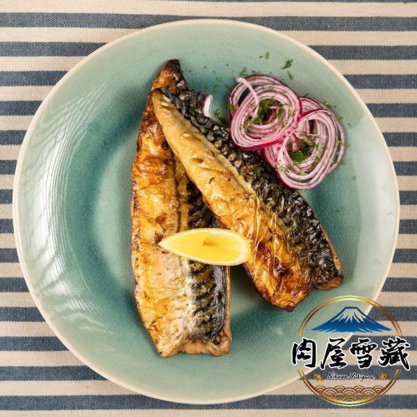 【肉屋雪藏】挪威頂級薄鹽鯖魚L號 挪威鯖魚、肉屋雪藏、薄鹽鯖魚、外銷日本鯖魚、鯖魚推薦、冷凍魚片、真空包裝海鮮、高油脂鯖魚