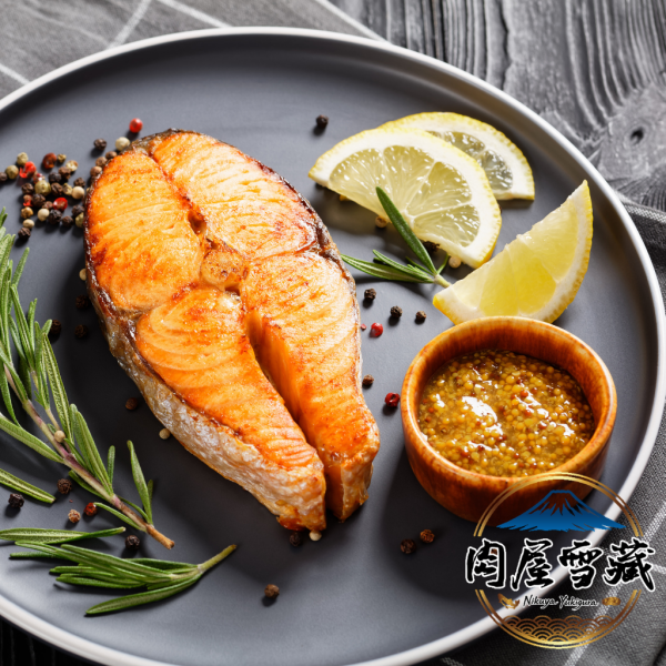 【肉屋雪藏】厚切鮭魚 肉屋雪藏、在地誠實店家、智利鮭魚、鮭魚 350g、HACCP 鮭魚、安心水產、FSSC22000 鮭魚、肉屋雪藏評價