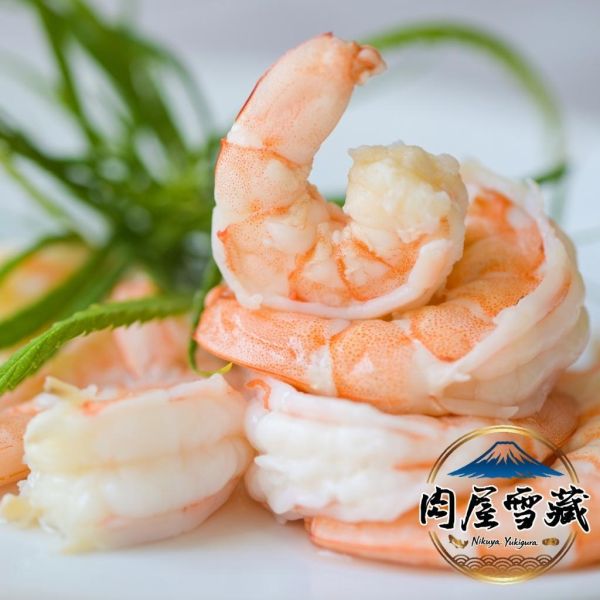 【肉屋雪藏】割背草蝦仁2L 草蝦仁、肉屋雪藏、2L蝦仁、割背蝦仁、1公斤蝦仁、HACCP海鮮、ISO22000食材、真空夾鍊袋蝦仁