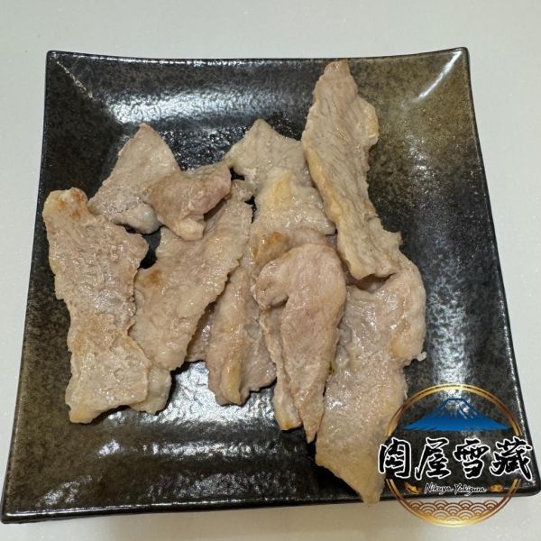 【肉屋雪藏】霜降松板豬 松阪豬、肉屋雪藏、霜降松阪豬、黃金六兩肉、豬頰肉、無腥味豬肉、真空包裝肉品、松阪肉料理
