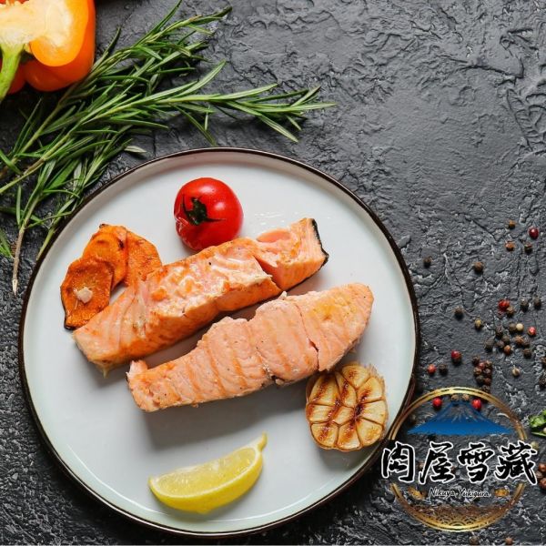 【肉屋雪藏】頂級鮭魚菲力 鮭魚菲力、肉屋雪藏、挪威鮭魚、人工去刺魚片、最精華魚肉、冷凍海鮮宅配、高品質鮭魚推薦