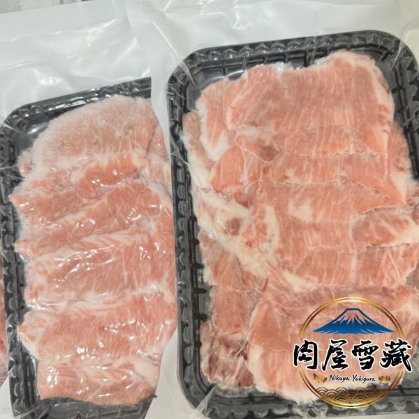 【肉屋雪藏】霜降松板豬 松阪豬、肉屋雪藏、霜降松阪豬、黃金六兩肉、豬頰肉、無腥味豬肉、真空包裝肉品、松阪肉料理