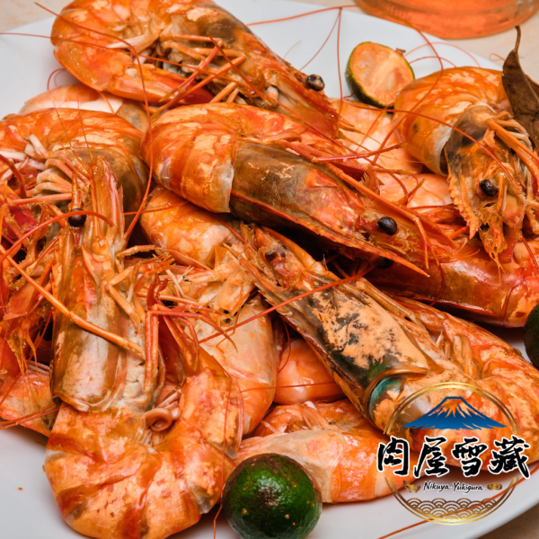 【肉屋雪藏】天然活凍草蝦 活凍草蝦、6P草蝦、大草蝦推薦、馬來西亞草蝦、冷凍海鮮推薦、肉屋雪藏、巨無霸草蝦、烤肉食材推薦、活凍大蝦、600g草蝦