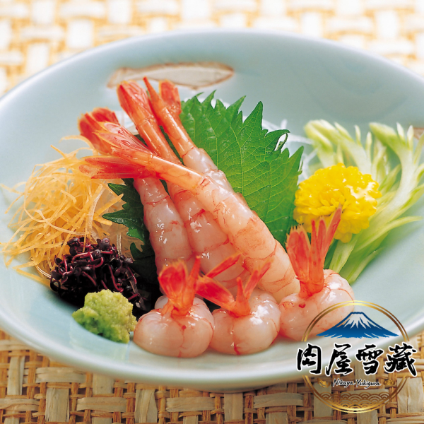 【肉屋雪藏】去殼帶尾甜蝦 生食甜蝦、甘えび、格陵蘭甜蝦、壽司甜蝦、生食級海鮮、去殼帶尾蝦、肉屋雪藏、冷凍刺身推薦、日本料理食材、甜蝦刺身