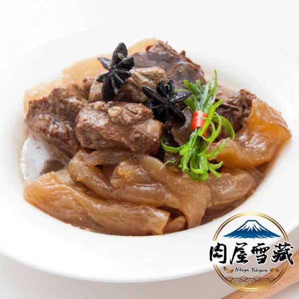 【肉屋雪藏】老滷牛筋 老滷牛筋、肉屋雪藏、加熱即食牛筋、300g牛筋包、真空熟食、牛肉麵食材、冷凍滷味宅配