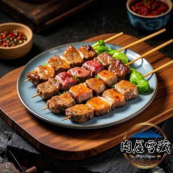 【肉屋雪藏】櫻桃鴨肉串 櫻桃鴨肉串、肉屋雪藏、氣炸鍋串燒、280g鴨肉串、下酒菜推薦、冷凍串燒宅配