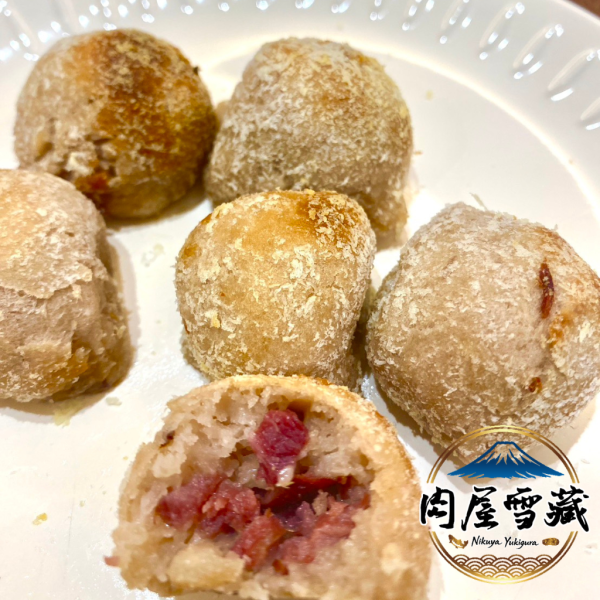 【肉屋雪藏】香酥芋泥鴨球 芋泥鴨球、香酥芋泥鴨、蔗燻鴨芋頭球、大甲芋頭點心、肉屋雪藏、冷凍辦桌菜、團購美食推薦、辦公室冷凍食品