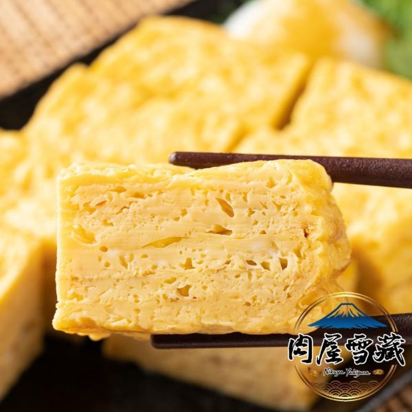 【肉屋雪藏】日本厚玉子燒 玉子燒推薦, 日式厚蛋燒, 日本料理店指定, 500g玉子燒, 冷凍玉子燒, 蛋料理推薦, 熟食即食, 高品質食材, 居酒屋美味, 職人玉子燒