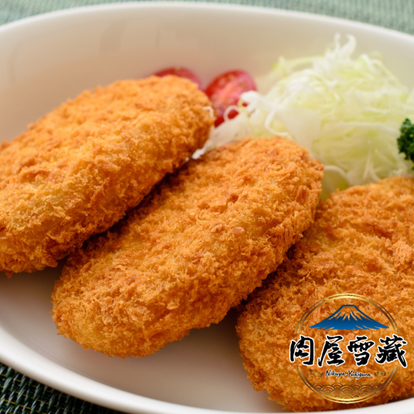 【肉屋雪藏】男爵可樂餅-原味 男爵可樂餅、北海道可樂餅、日本可樂餅推薦、馬鈴薯可樂餅、氣炸鍋可樂餅、丸三食品、肉屋雪藏、冷凍點心推薦、日本進口食材、日式炸物