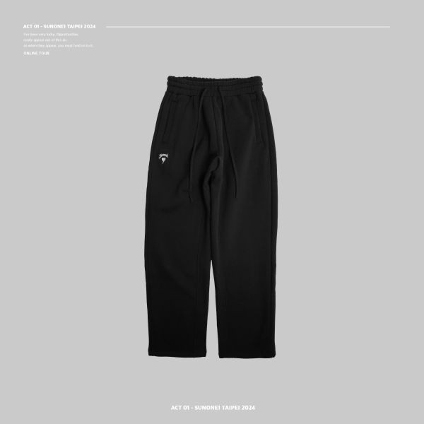 (預購)杏色 ACT-01 SUNONE LOGO Sweatpant 