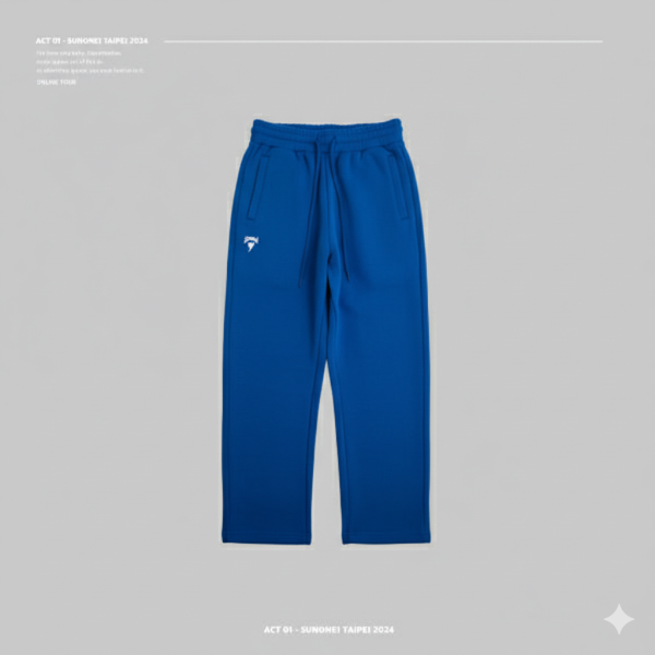 限定藍 ACT-01 SUNONE LOGO Sweatpant 