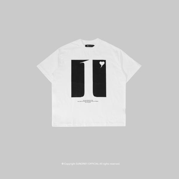WHITE  ACT-05 SS NO.1 SUNONE1 T-SHIRT 
