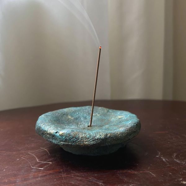 質感仿舊線香座 手作,水泥,線香,線香座,薰香,療癒,冥想