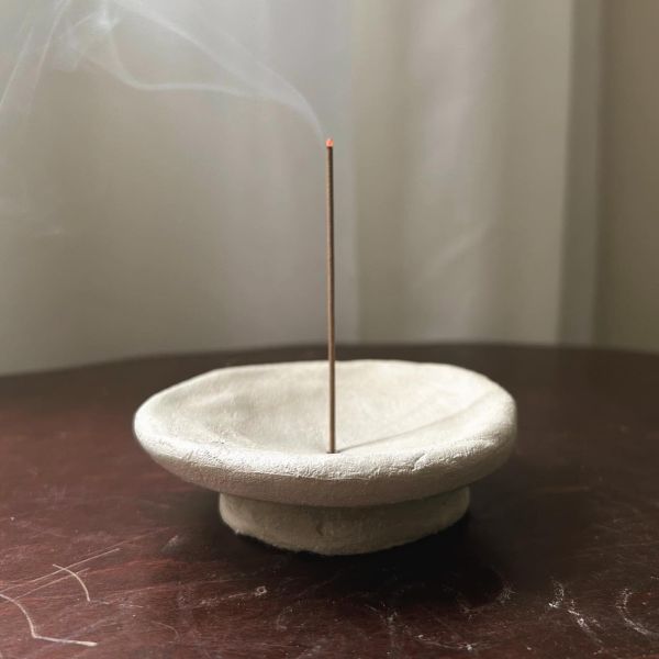 質感仿舊線香座 手作,水泥,線香,線香座,薰香,療癒,冥想
