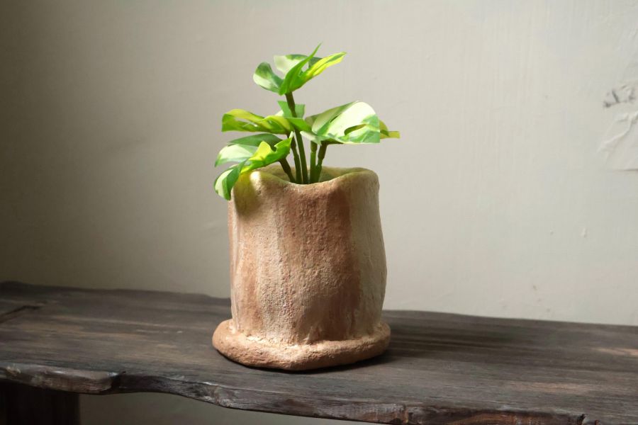 大地系列 卡布奇諾 手作,水泥,盆器,植栽,多肉,植物,盆栽,居家裝飾,水泥盆器