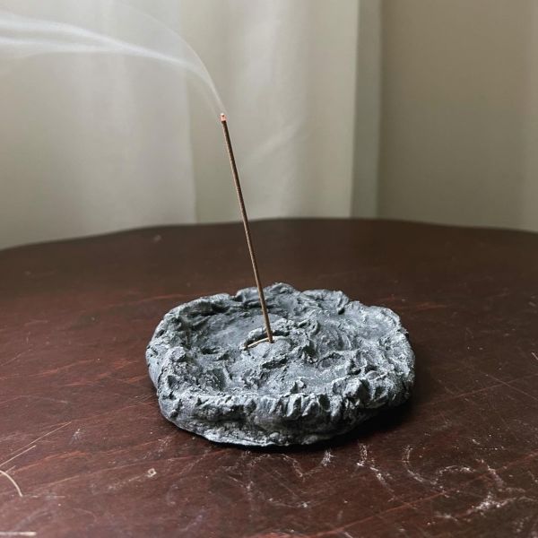質感仿舊線香座 手作,水泥,線香,線香座,薰香,療癒,冥想