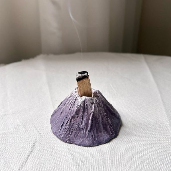 小山聖木座 手作,水泥,聖木,薰香,靈性,療癒,冥想