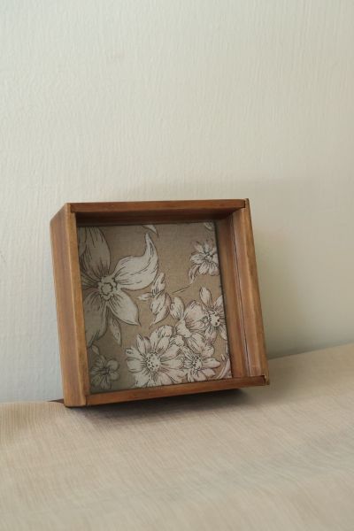 手工木作飾品盒 正方形 
