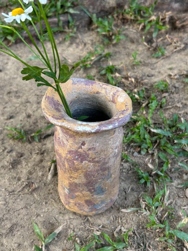 曙光盛夏牛奶瓶 水泥,花器,花,鮮花,花瓶