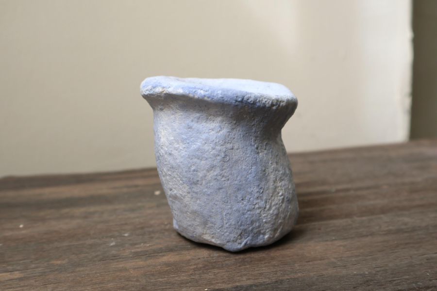 大地系列 暈染紫靛 手作,水泥,盆器,植栽,多肉,植物,盆栽,居家裝飾,水泥盆器