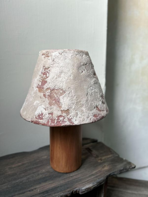 水泥質感桌燈 蘑菇 檯燈,桌燈,手作,水泥,燈,居家裝飾,夜燈