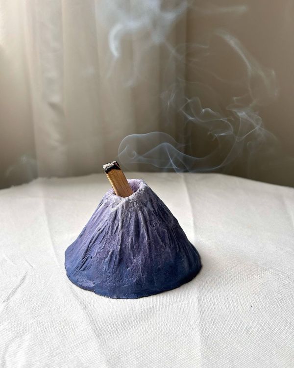 大山聖木座 手作,水泥,聖木,薰香,靈性,療癒,冥想