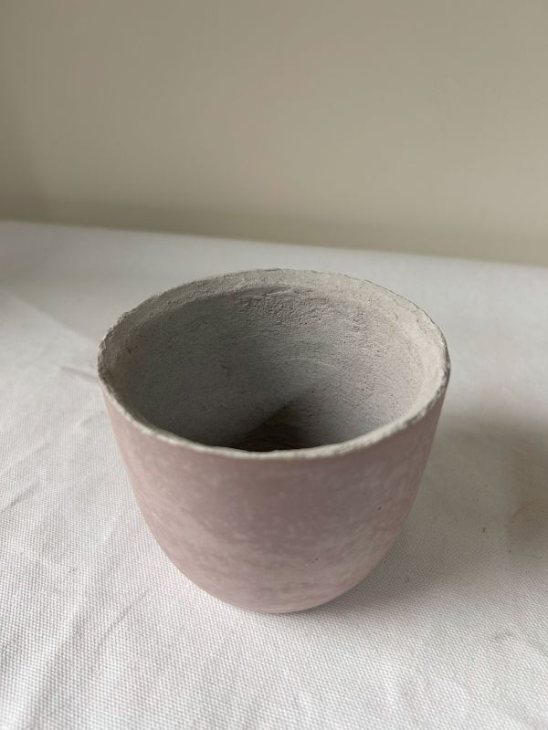 梯形圓 (3吋) 手作,水泥,盆器,植栽,多肉,植物,觀葉,塊根,蕨類,盆栽,居家裝飾,水泥盆器