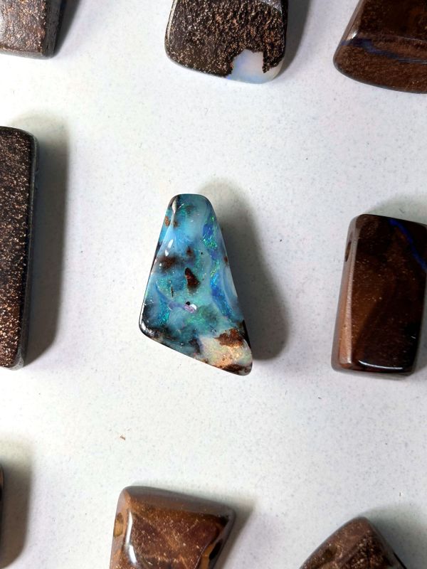礫背蛋白石原石項鍊A 礫背蛋白石,原石,項鍊,水晶,飾品,礦石