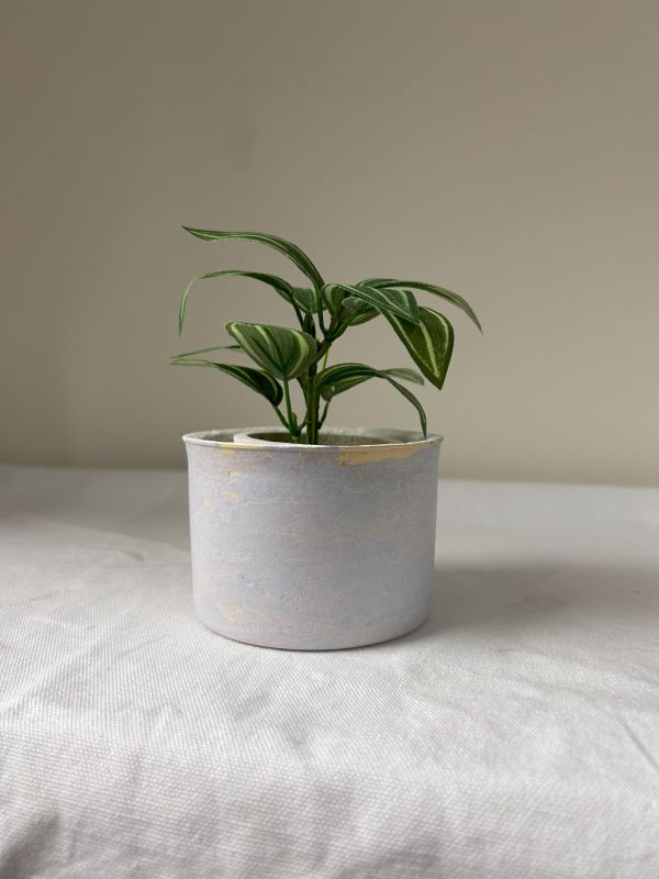 圓形A 手作,水泥,盆器,植栽,多肉,植物,觀葉,塊根,蕨類,盆栽,居家裝飾,水泥盆器