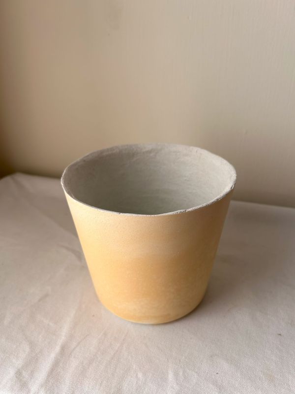 梯形圓 (5吋) 手作,水泥,盆器,植栽,多肉,植物,觀葉,塊根,蕨類,盆栽,居家裝飾