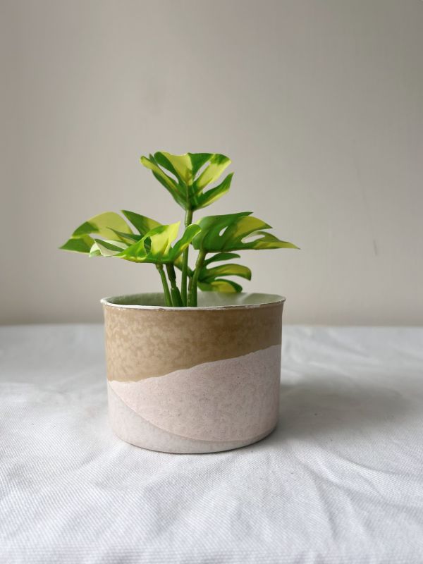 圓形A 手作,水泥,盆器,植栽,多肉,植物,觀葉,塊根,蕨類,盆栽,居家裝飾,水泥盆器