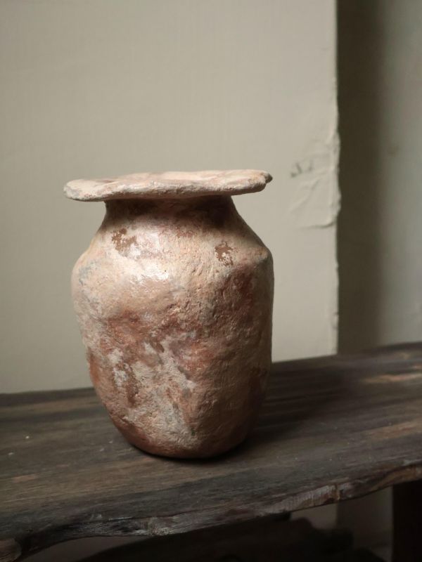 土花酒甕瓶 水泥,花器,花,鮮花,花瓶